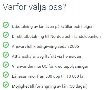 Snabblån