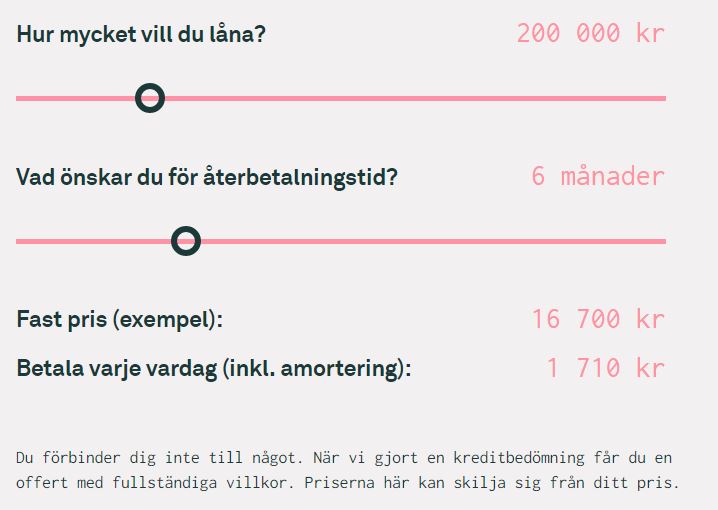 Låna pengar direkt