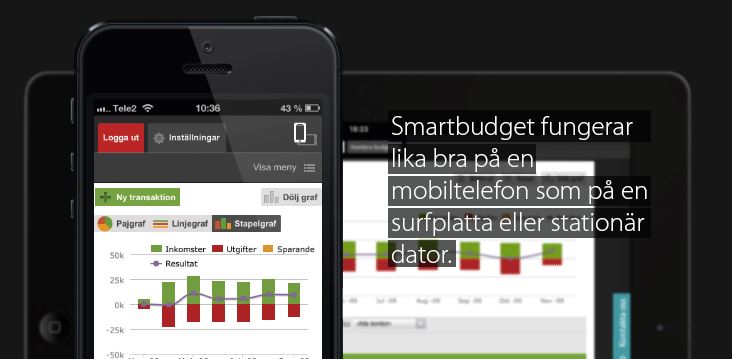 smartbudget fungerar bra på mobil